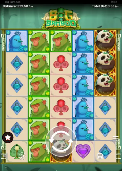 Die mobile Version des Spielautomaten Big Bamboo